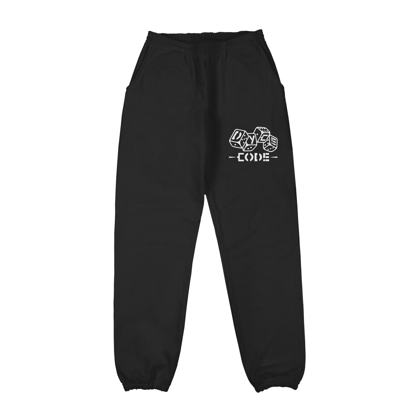 Black Dyce Code Sweatsuit