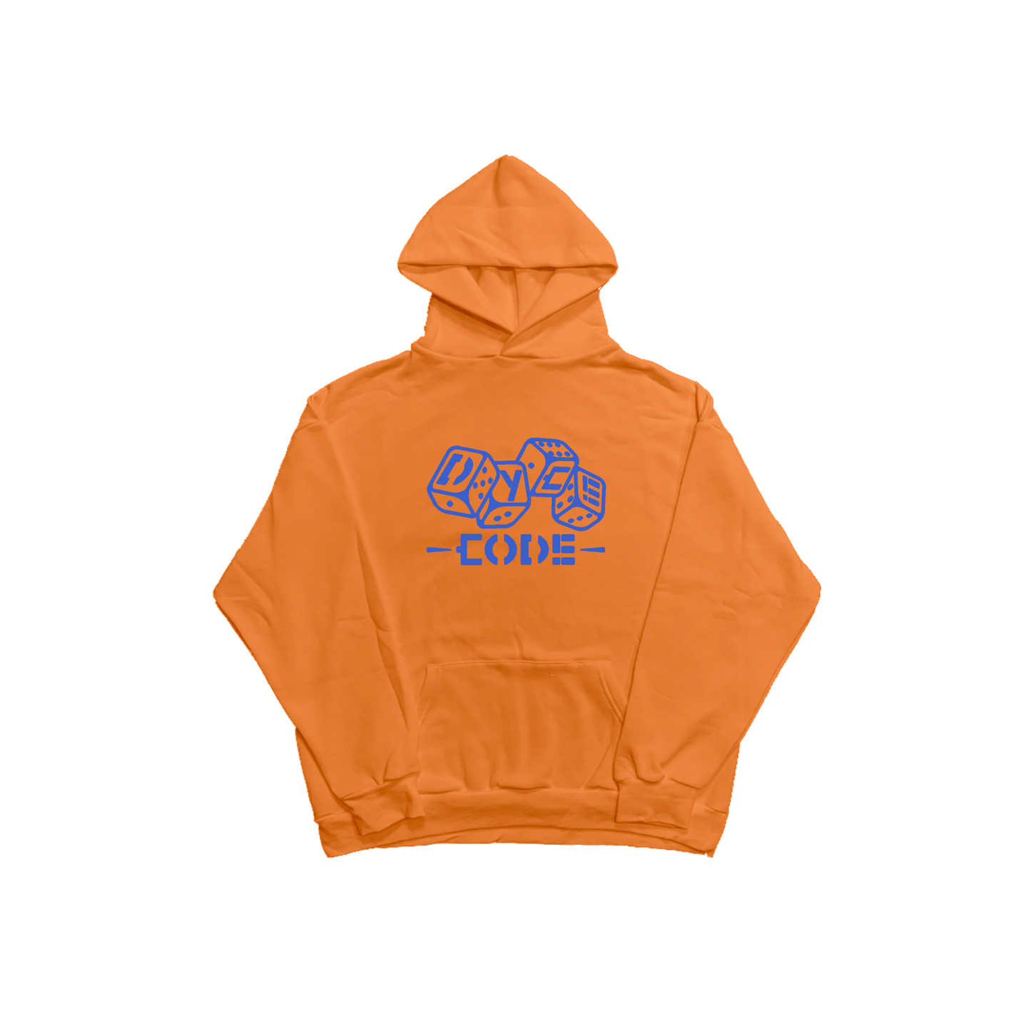 Orange Dyce Code Sweatsuit