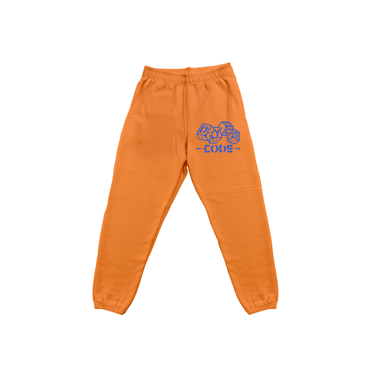 Orange Dyce Code Sweatsuit