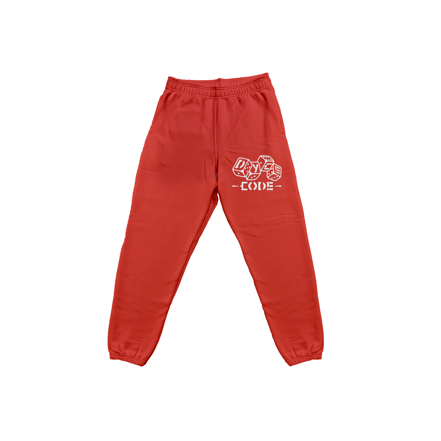 Red Dyce Code Sweatsuit