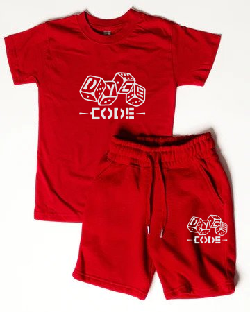 Kids Dyce Code Short Set